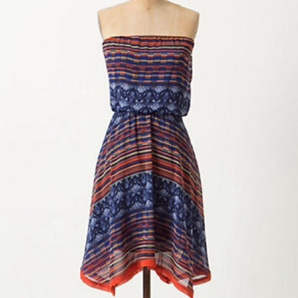 ANTHROPOLOGIE: Maeve Strapless Dress