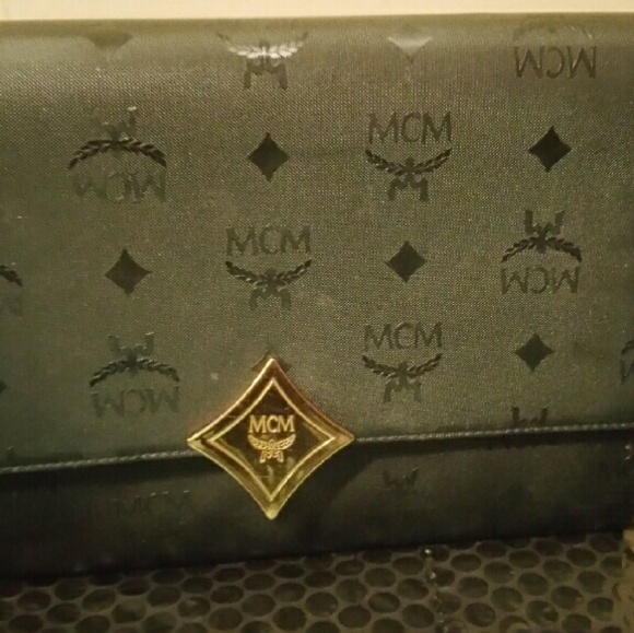 Vintage MCM crossbody /clutch "Authentic "