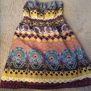 Colorful short fun summer dress!