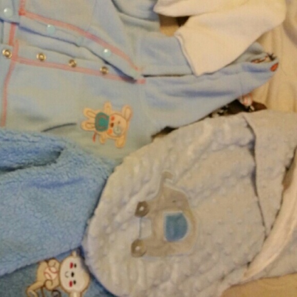 Baby boy pajama bundle and sleep sax