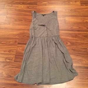 Topshop gray dress