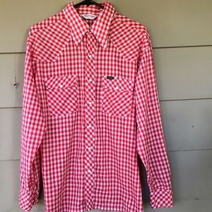 Wrangler Pearl Snap Long Sleeve Shirt