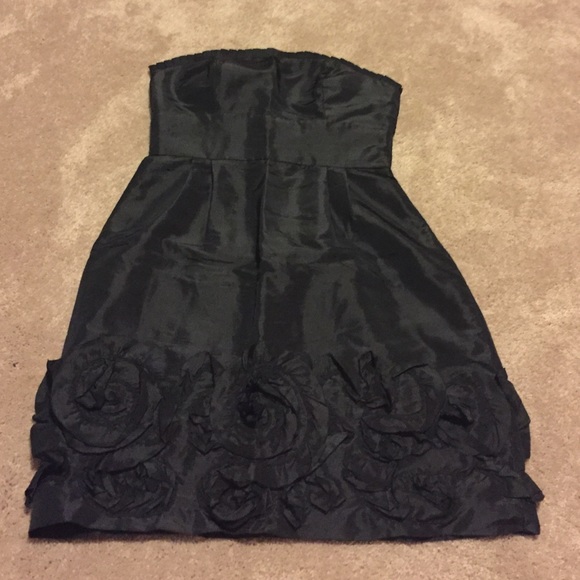 Black bridesmaids/cocktail dress.