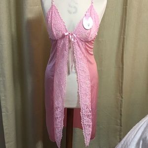 Ornella Intimates 2 Piece Pink Slip and G-String