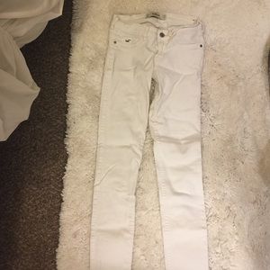 Hollister White Jeans
