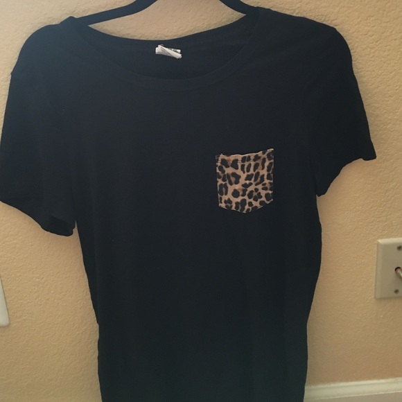 PINK Black Tee