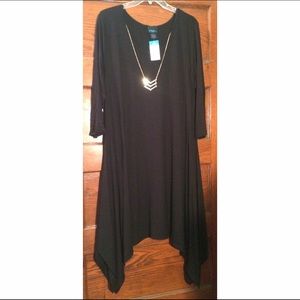 NWT Sharkbite Hem Dress