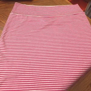 Striped Cassie Skirt - Large EUC