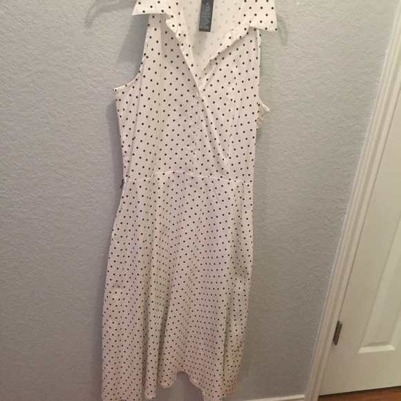 Polka dot sun dress