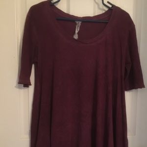 Free People oversized t shirt