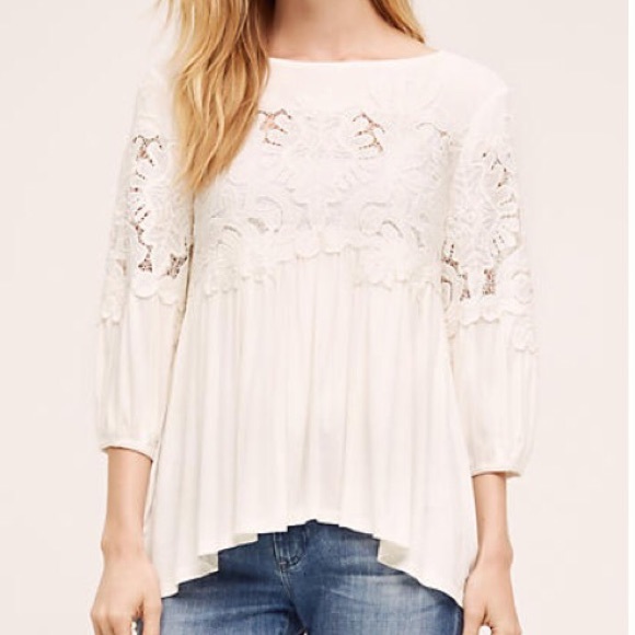 Anthro Desi Blouse Nwt Size Xs Anthro Desi Blouse Nwt Size Xs