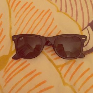 Black Ray-Ban Wayfayers- Newer Model