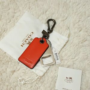 Coach BOTTLE Opener Key Ring !
