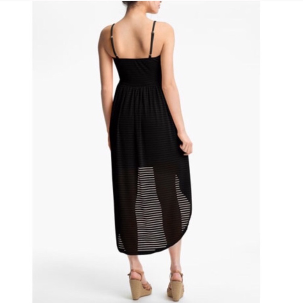Little hi lo black dress