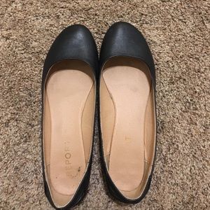 Black flats