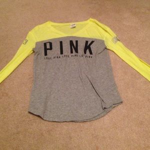 VS Pink Long Sleeve Tee