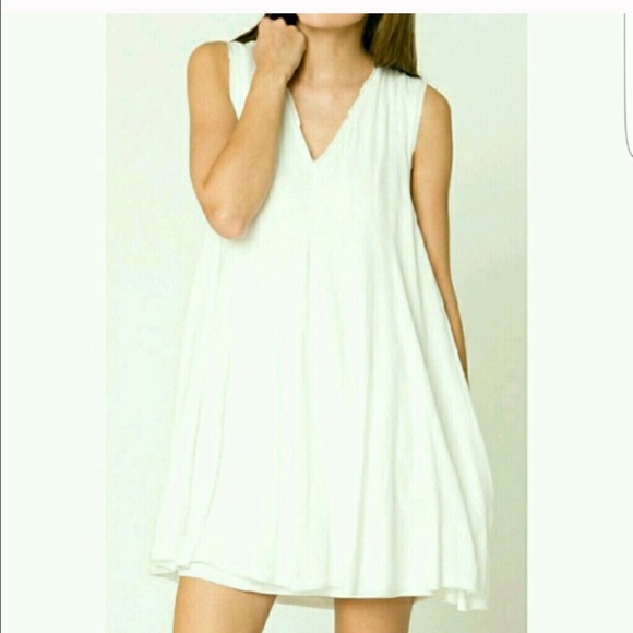 Ivory Baby Doll Dress