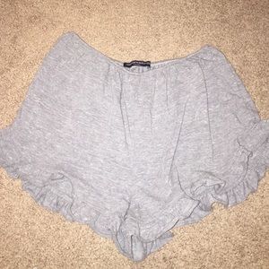 Gray Brandy Melville "vodi" shorts