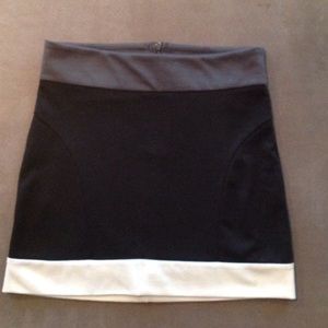 BCBG Cotton block stripe mini