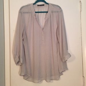 Rose & Olive 3/4 length sleeve top