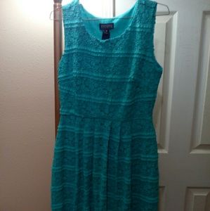 Enfocus studio teal (blue/green) color dress