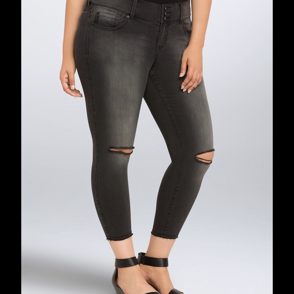torrid Denim - Plus size Distressed jeans