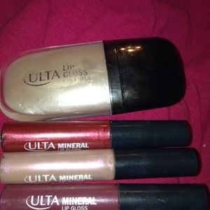 Ulta mineral lip glosses // free gift w purchase