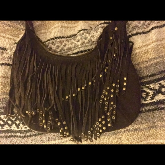 Express suede bag
