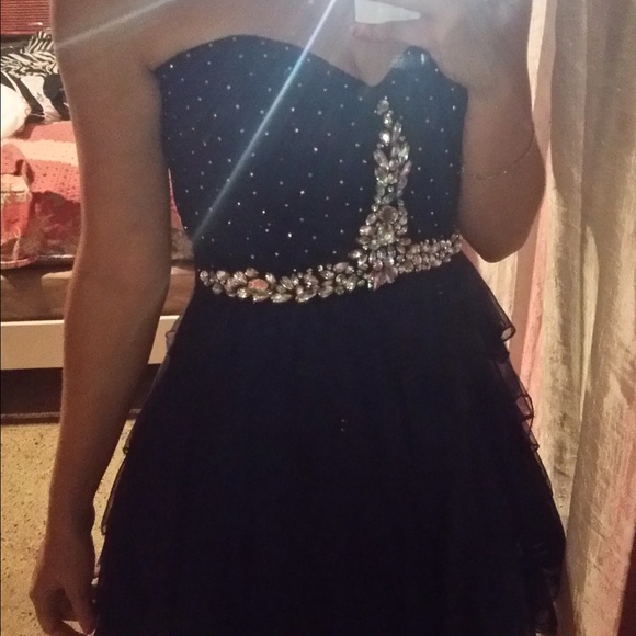 💙Navy HomeComing Dress💙