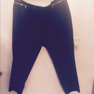 Calvin Klein black capris