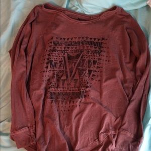 Buckle long sleeve shirt