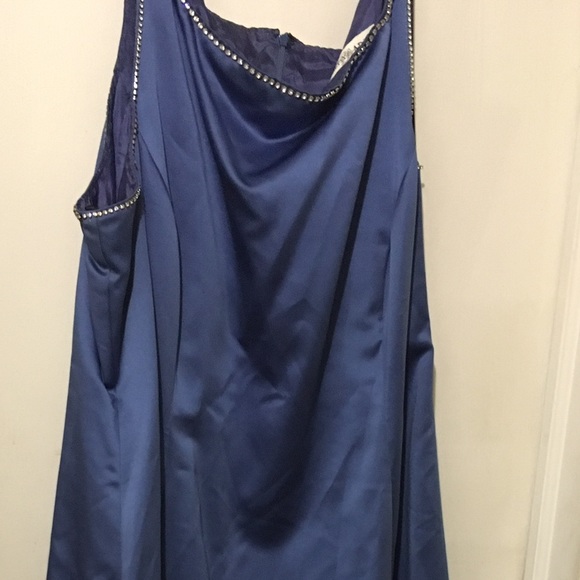 Blue formal gown