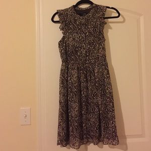 Adorable leopard dress