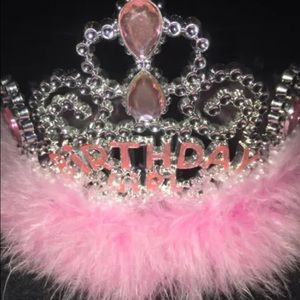 Gymboree girls birthday tiara crown 3 4 5 6 7 8 9