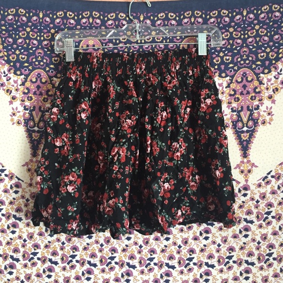 floral comfy skirt
