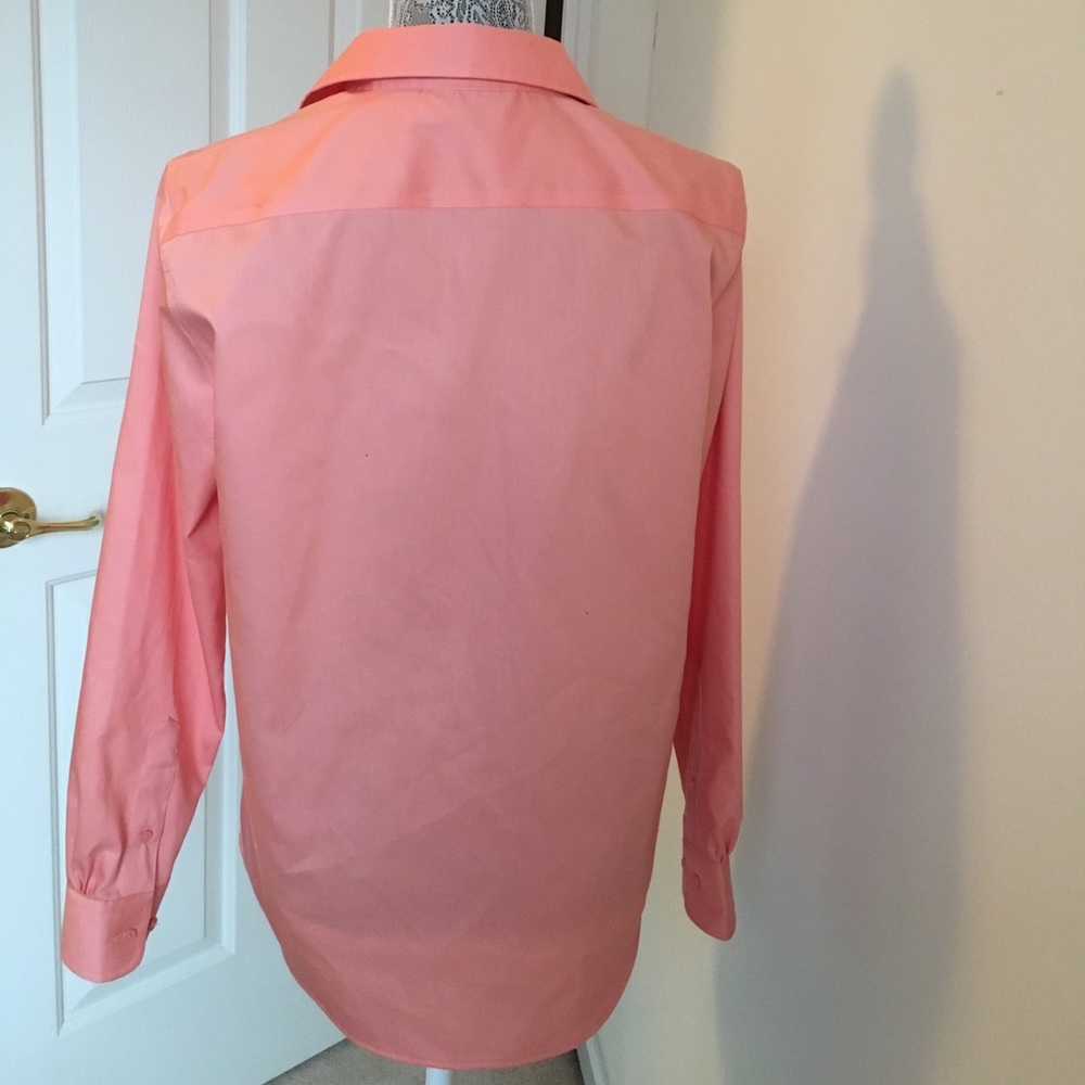 NWOT Peach Button Down shirt - Picture 2 of 3