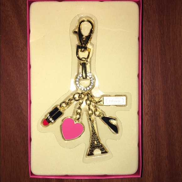 Paris Keychain + Charm Bracelet