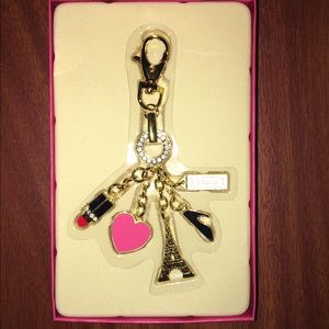 Paris Keychain + Charm Bracelet