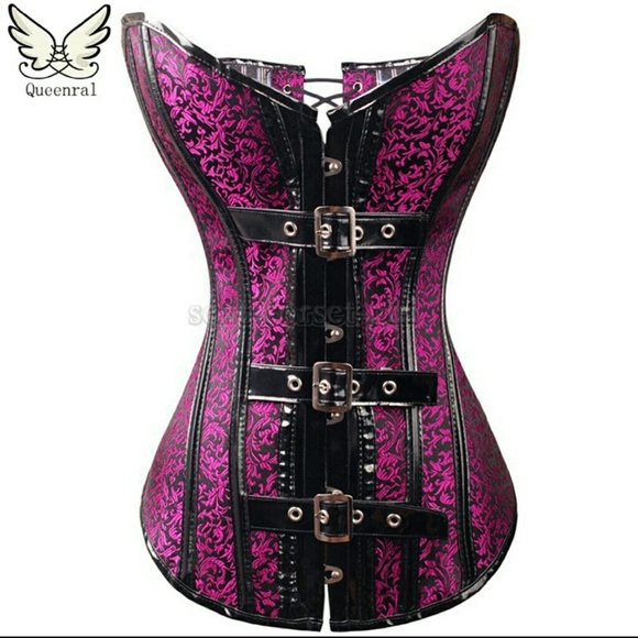 Magenta corset