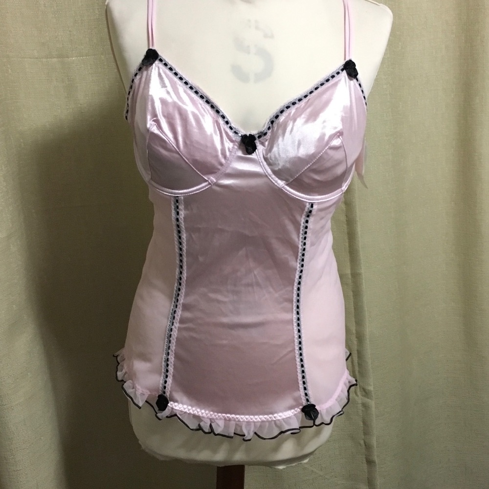 Charlotte Russe Pink 2 piece intimate set