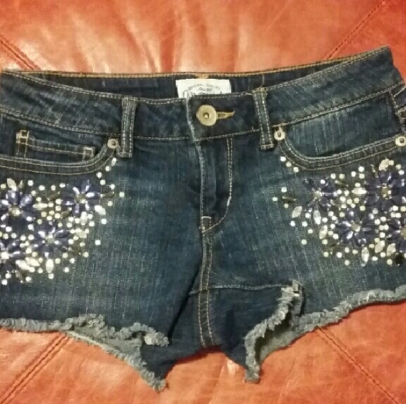 Aeropostale Shorts with Gem Design