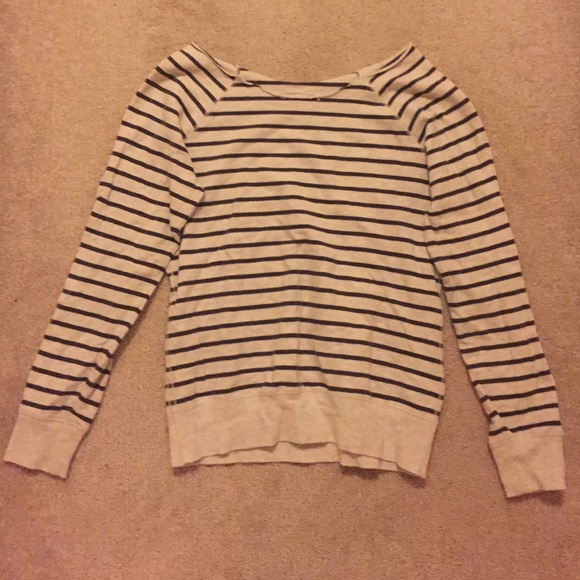 Striped Black and White sweater