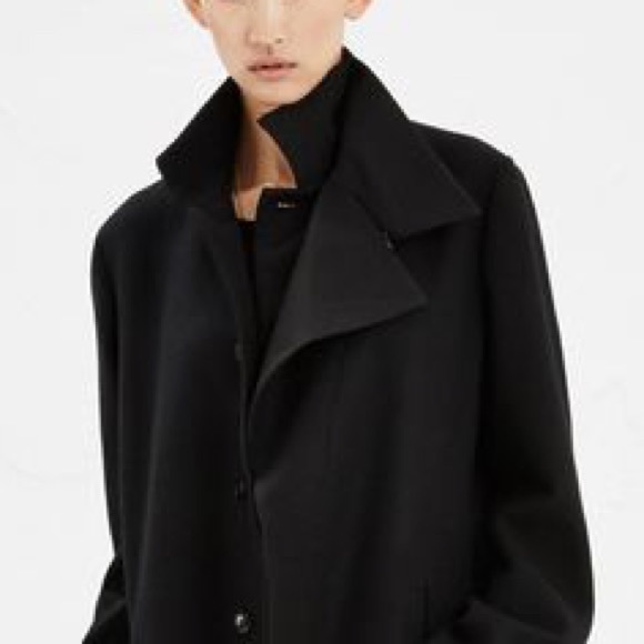 Yohji Yamamoto size 1 double collar long coat NWT - Picture 4 of 4