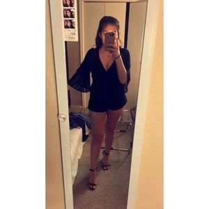 Black Abercrombie romper