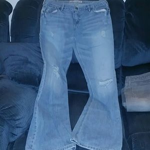 Hollister Distressed Jean's