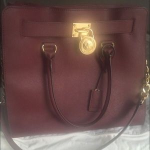 Merlot Large Michael Kors Hamilton