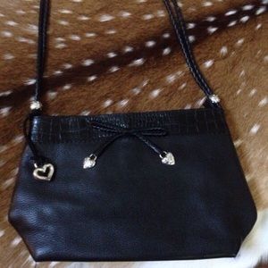 Brighton black leather purse