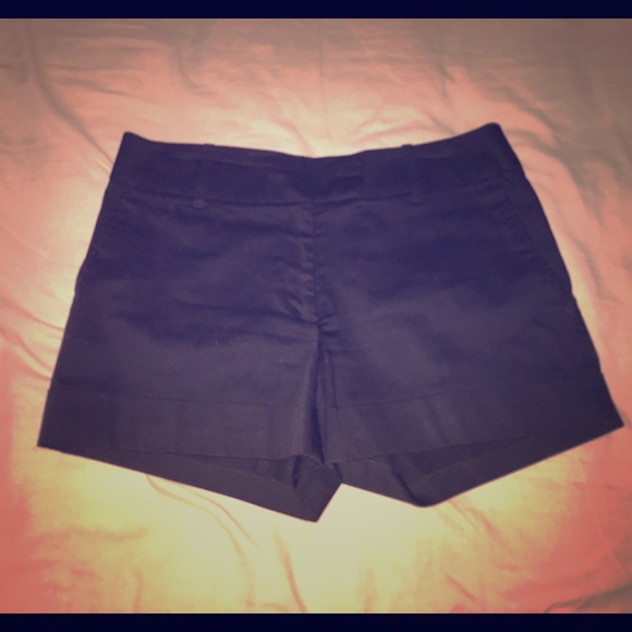 H&M Black trouser shorts