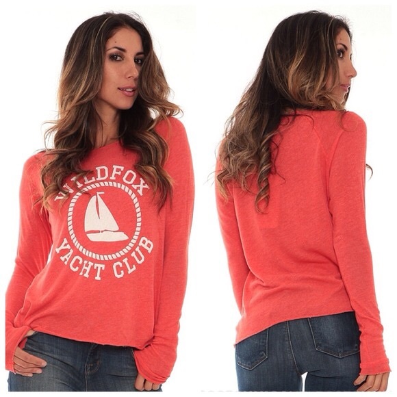 LAST DAY Wildfox sails club sweater