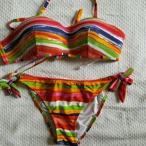 Calzedonia striped bikini set